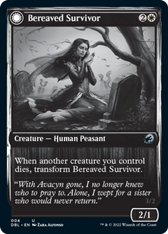 Bereaved Survivor // Dauntless Avenger [Innistrad: Double Feature]-1