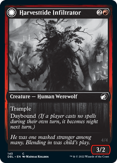 Harvesttide Infiltrator // Harvesttide Assailant [Innistrad: Double Feature]-1