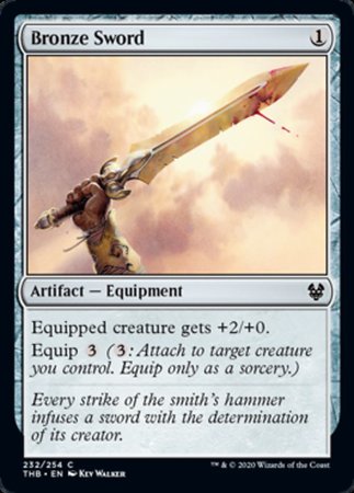 Bronze Sword [Theros Beyond Death]-1