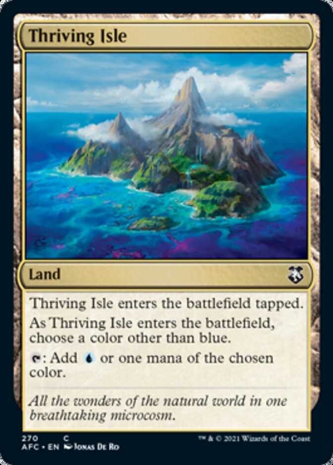 Thriving Isle [Dungeons & Dragons: Adventures in the Forgotten Realms Commander]-1