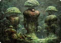 Forest Art Card [Dominaria United Art Series]-1
