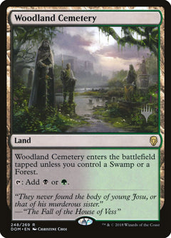 Woodland Cemetery (Promo Pack) [Dominaria Promos]-1