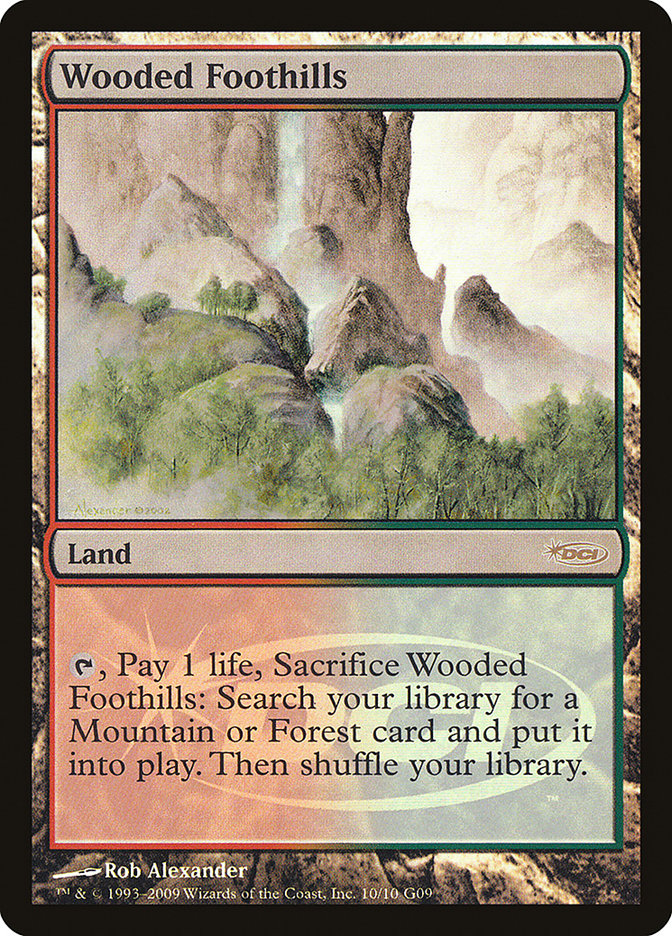 Wooded Foothills [Judge Gift Cards 2009]-1