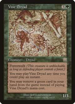 Vine Dryad [Mercadian Masques]-1