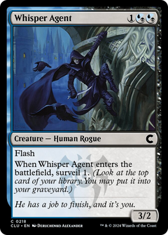 Whisper Agent [Ravnica: Clue Edition]-1