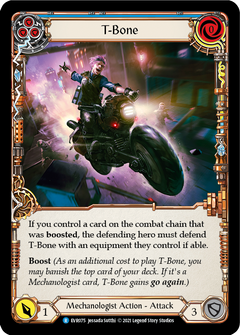 T-Bone (Blue) [EVR075] (Everfest)  1st Edition Normal-1