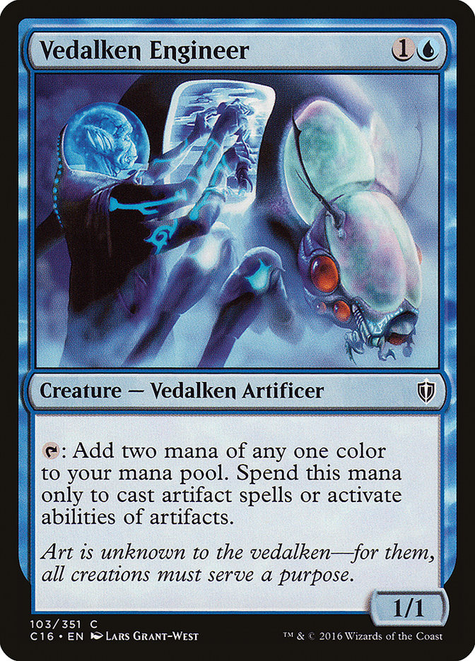 Vedalken Engineer [Commander 2016]-1