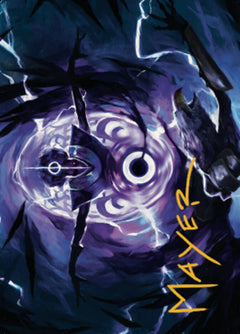 Rona's Vortex Art Card (Gold-Stamped Signature) [Dominaria United Art Series]-1