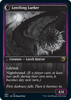 Curse of Leeches // Leeching Lurker [Innistrad: Double Feature]-2