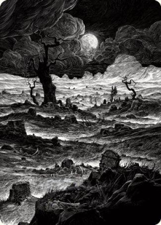 Plains 1 Art Card [Innistrad: Crimson Vow Art Series]-1