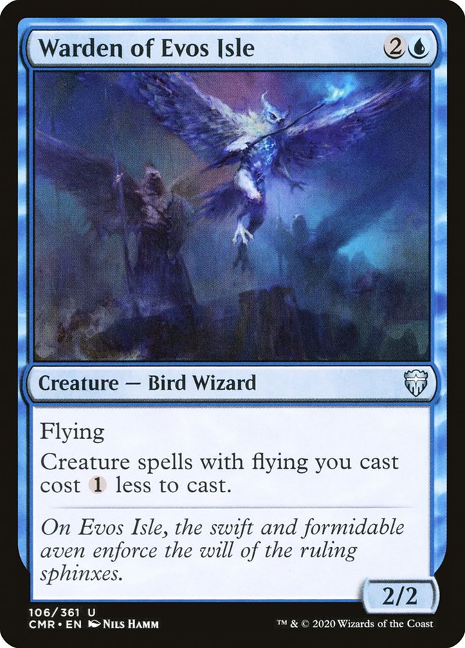 Warden of Evos Isle [Commander Legends]-1