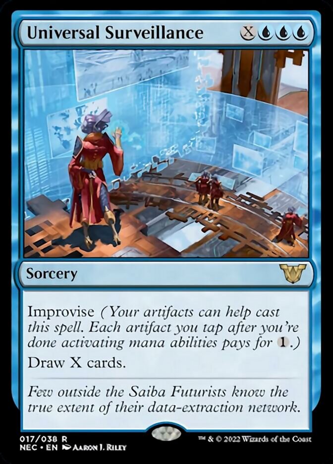 Universal Surveillance [Kamigawa: Neon Dynasty Commander]-1