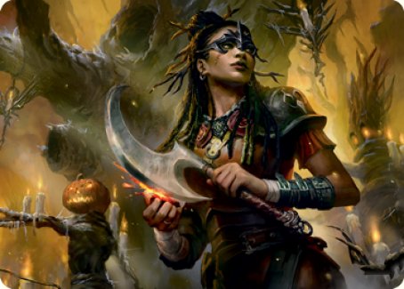 Harvesttide Sentry Art Card [Innistrad: Midnight Hunt Art Series]-1