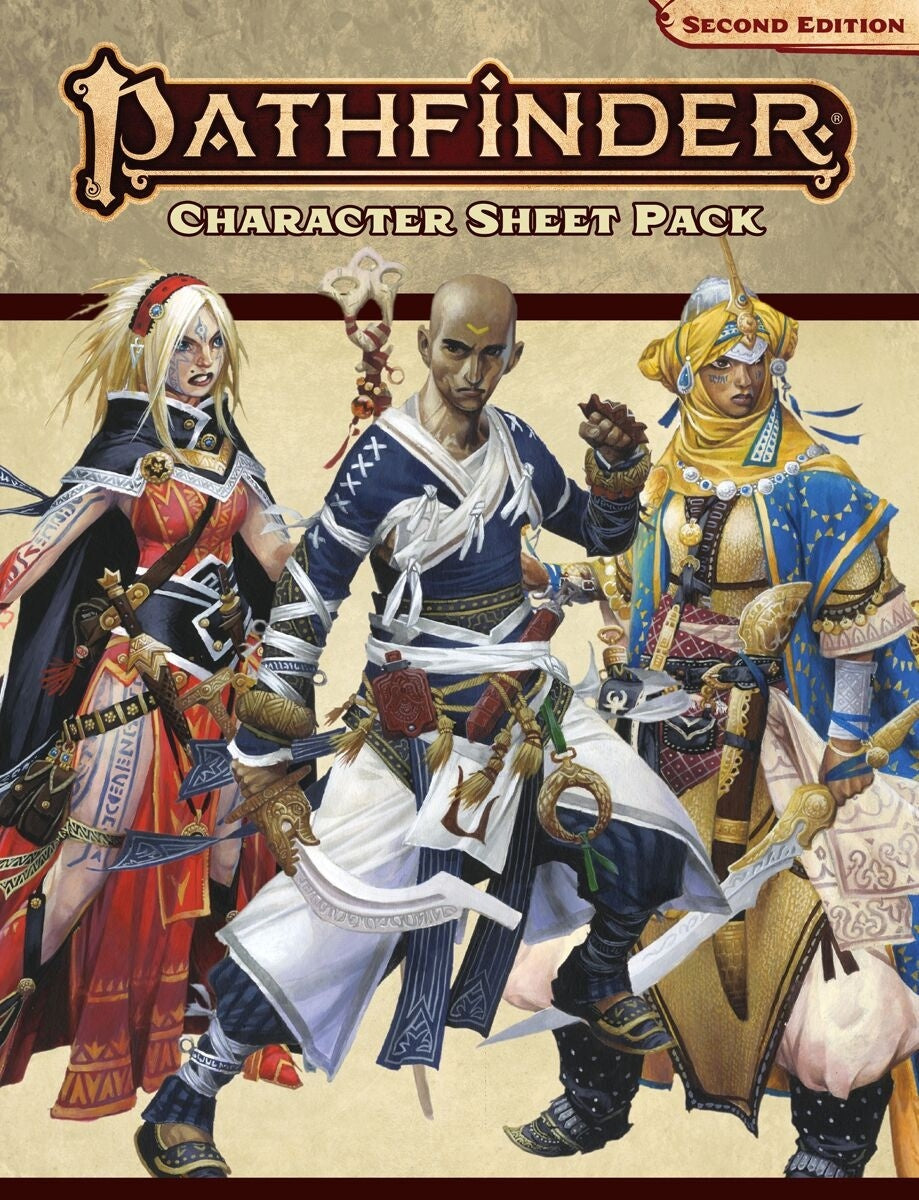 Pathfinder Second Edition Character Sheet Pack-1