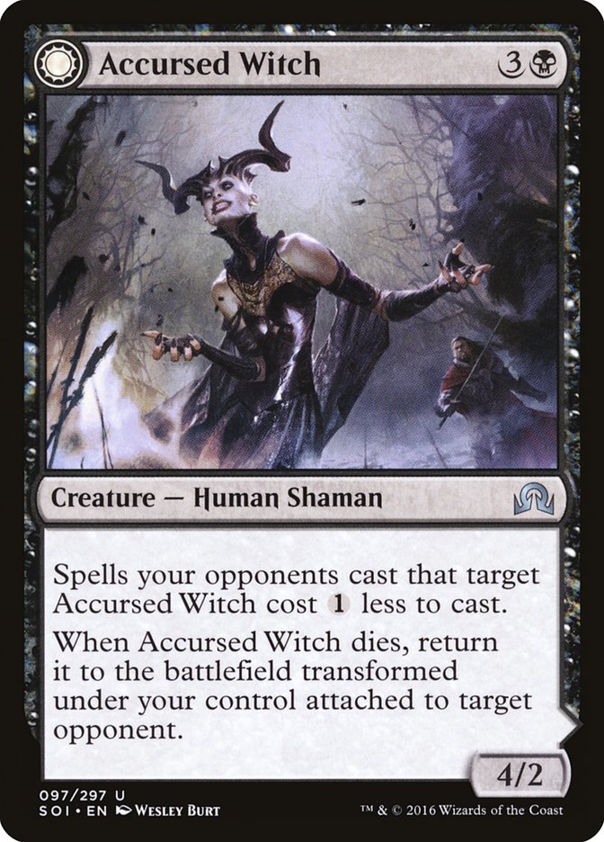 Accursed Witch // Infectious Curse [Shadows over Innistrad]-1