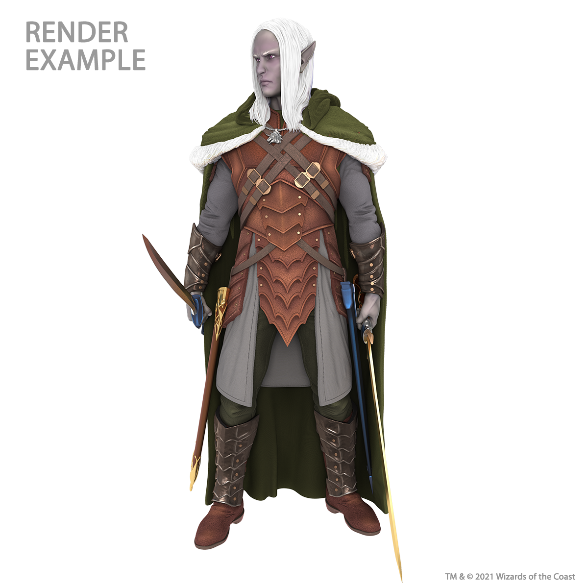 Magic the Gathering Drizzt Do'Urden Full-Size Foam Figure-1