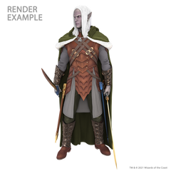 Magic the Gathering Drizzt Do'Urden Full-Size Foam Figure-1