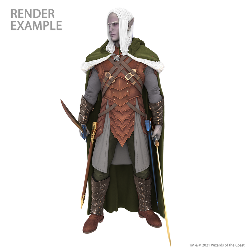 Magic the Gathering Drizzt Do'Urden Full-Size Foam Figure-1