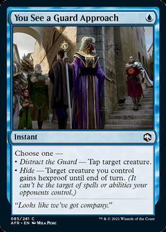 You See a Guard Approach [Dungeons & Dragons: Adventures in the Forgotten Realms]-1
