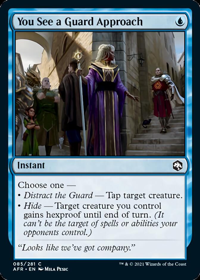 You See a Guard Approach [Dungeons & Dragons: Adventures in the Forgotten Realms]-1