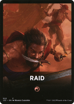 Raid Theme Card [Jumpstart 2022 Front Cards]-1