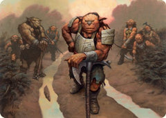 Hobgoblin Bandit Lord Art Card [Dungeons & Dragons: Adventures in the Forgotten Realms Art Series]-1