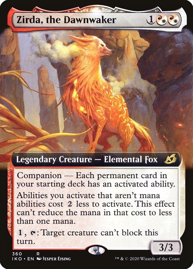 Zirda, the Dawnwaker (Extended Art) [Ikoria: Lair of Behemoths]-1