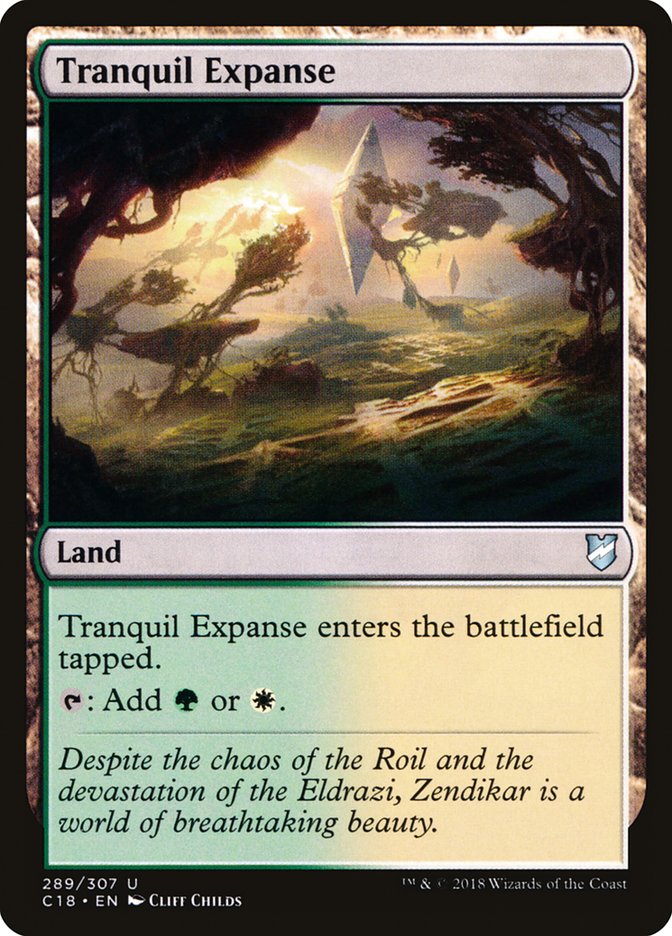 Tranquil Expanse [Commander 2018]-1