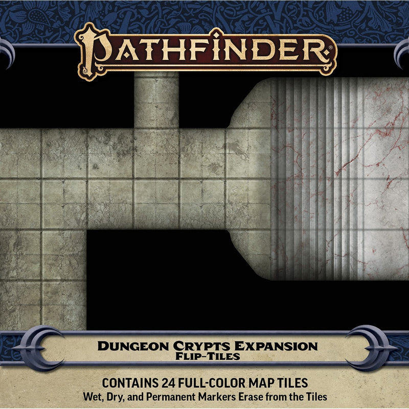 Pathfinder Accessories Flip Tiles Dungeon Crypts Expansion-1