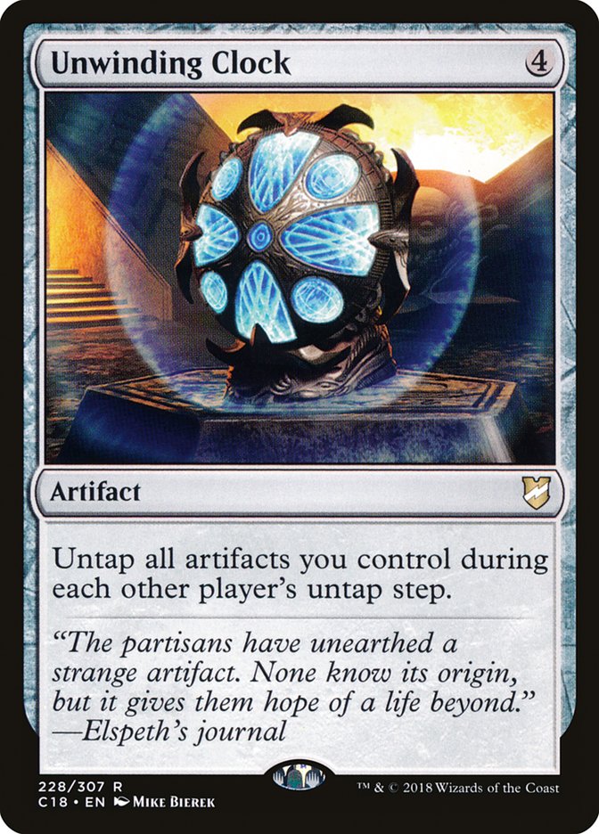 Unwinding Clock [Commander 2018]-1