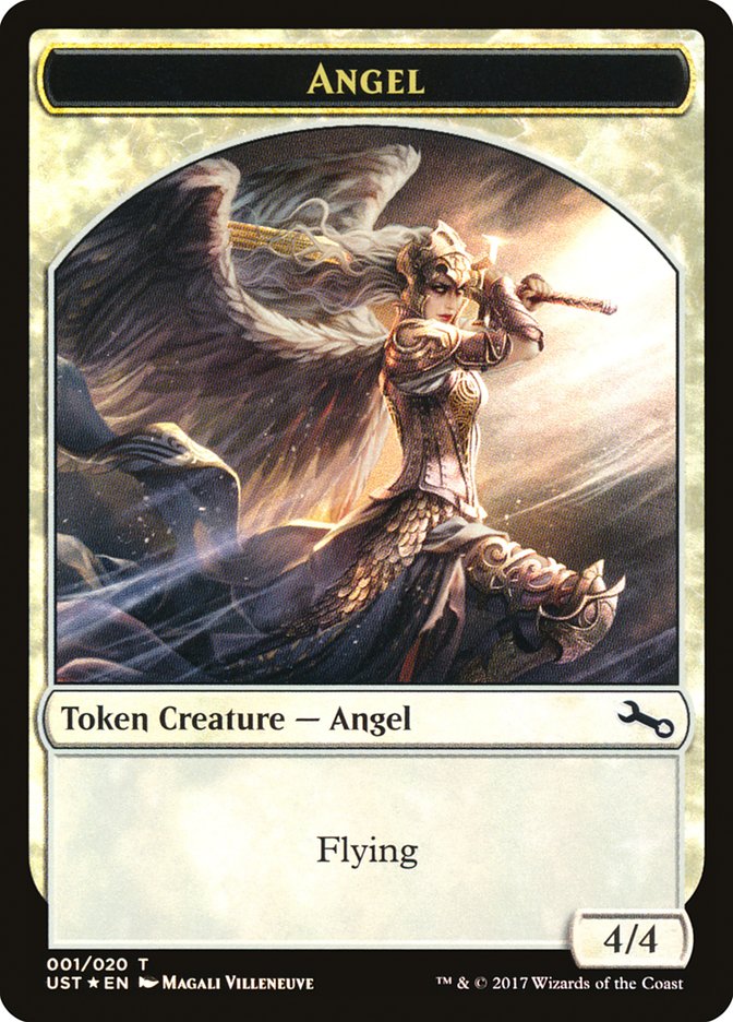 Angel // Angel Double-Sided Token [Unstable Tokens]-1
