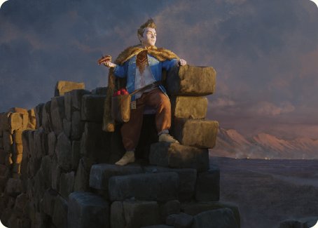 Pippin, Warden of Isengard Art Card [The Lord of the Rings: Tales of Middle-earth Art Series]-1