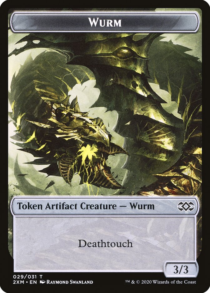 Wurm Token (029/031) [Double Masters Tokens]-1
