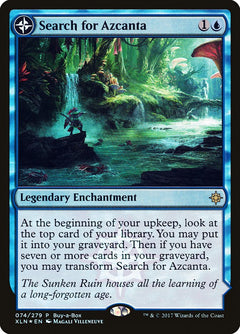 Search for Azcanta // Azcanta, the Sunken Ruin (Buy-A-Box) [Ixalan Treasure Chest]-1
