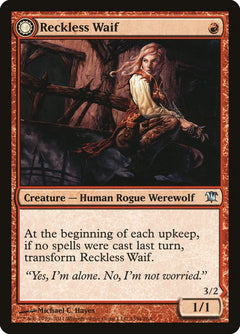 Reckless Waif // Merciless Predator [Innistrad]-1