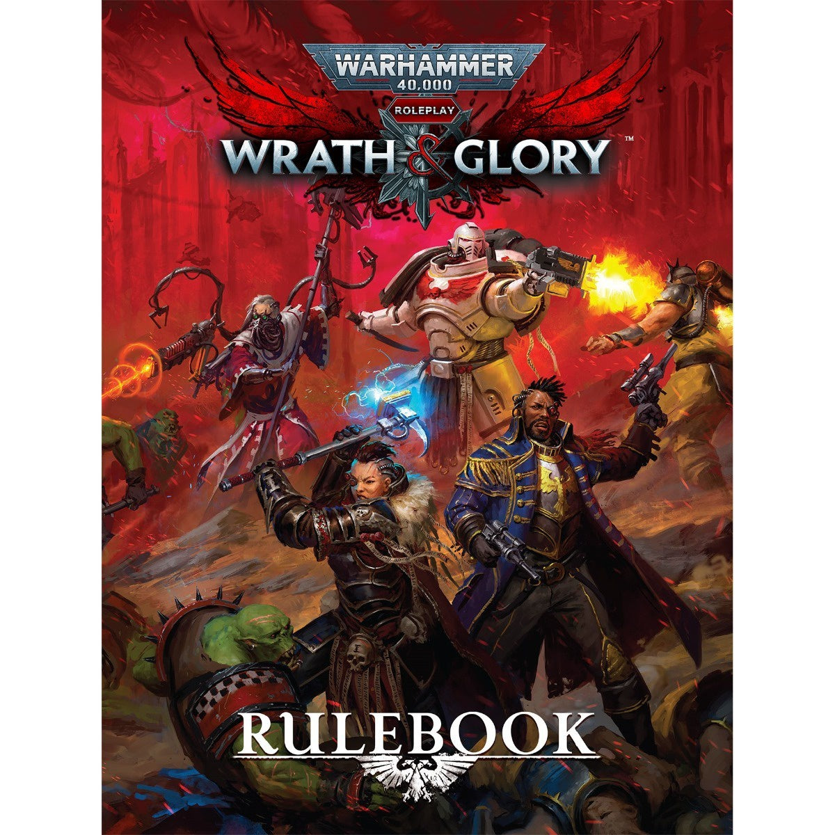 Warhammer 40000 Roleplay Wrath & Glory Rulebook-1