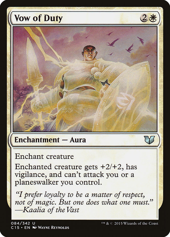 Vow of Duty [Commander 2015]-1