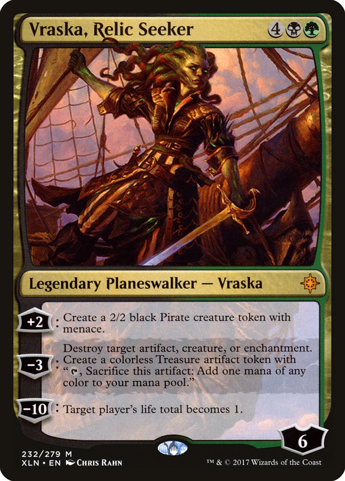 Vraska, Relic Seeker [Ixalan]-1