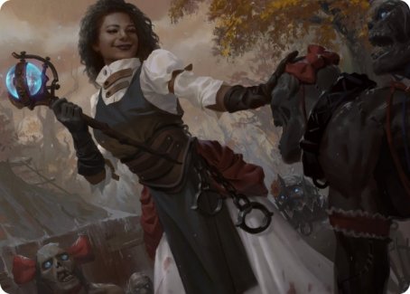 Skaab Wrangler Art Card [Innistrad: Midnight Hunt Art Series]-1