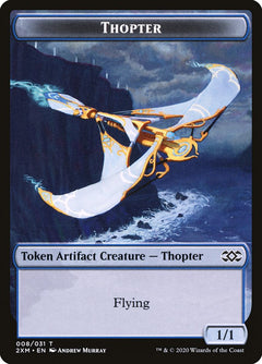 Squirrel // Thopter (008) Double-Sided Token [Double Masters Tokens]-2