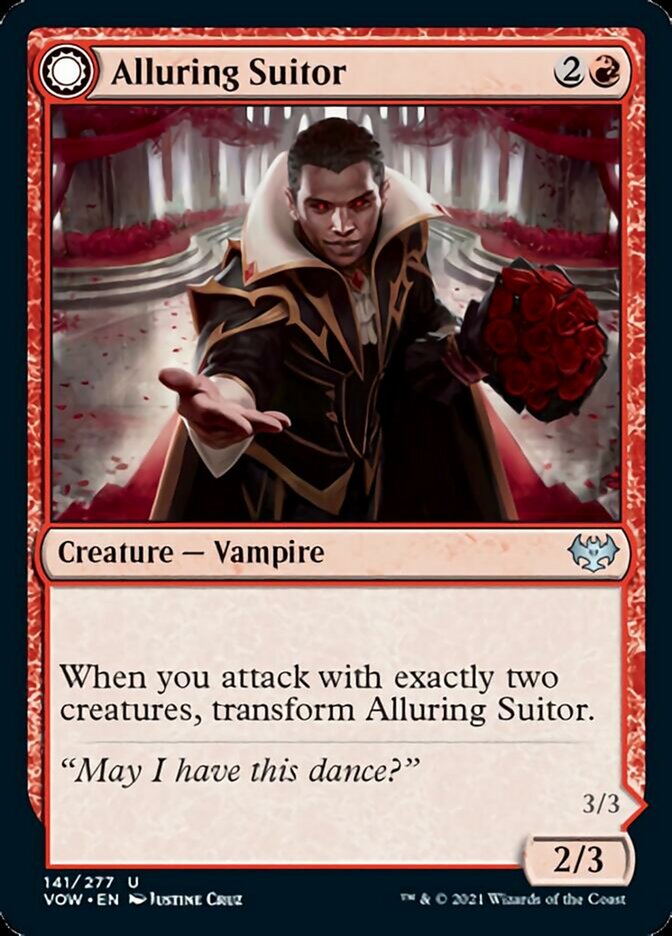 Alluring Suitor // Deadly Dancer [Innistrad: Crimson Vow]-1