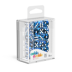 Oakie Doakie Dice D6 12 mm Gemi - Twilight Stone (36)-1