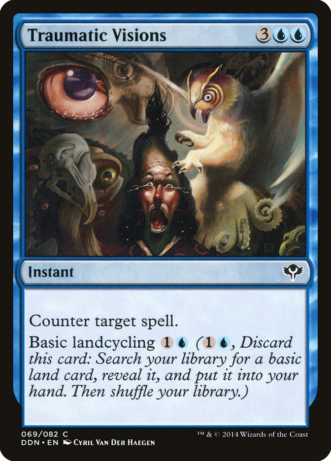 Traumatic Visions [Duel Decks: Speed vs. Cunning]-1