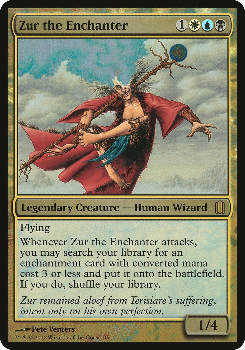 Zur the Enchanter (Oversized) [Commander's Arsenal Oversized]-1