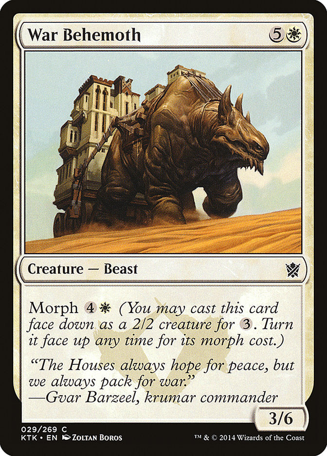 War Behemoth [Khans of Tarkir]-1