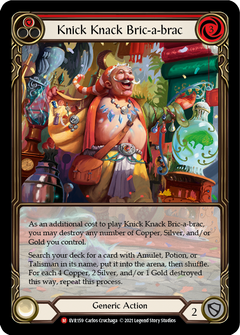 Knick Knack Bric-a-brac [EVR159] (Everfest)  1st Edition Extended Art Rainbow Foil-1