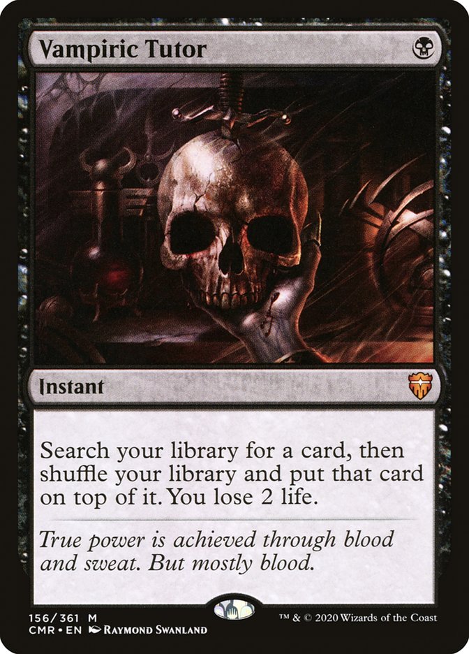 Vampiric Tutor [Commander Legends]-1