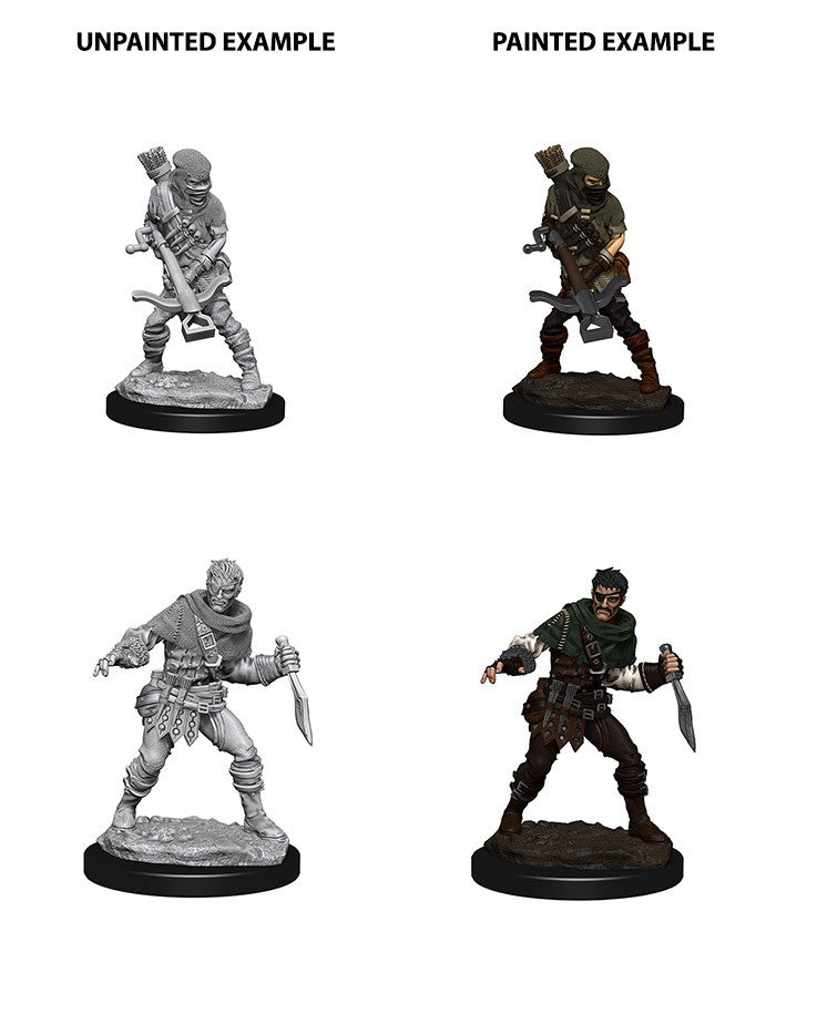 WizKids Deep Cuts Unpainted Miniatures Bandits-1