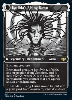 Katilda, Dawnhart Martyr // Katilda's Rising Dawn (Showcase Eternal Night) [Innistrad: Crimson Vow]-2