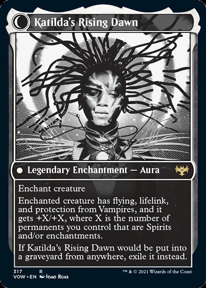 Katilda, Dawnhart Martyr // Katilda's Rising Dawn (Showcase Eternal Night) [Innistrad: Crimson Vow]-2